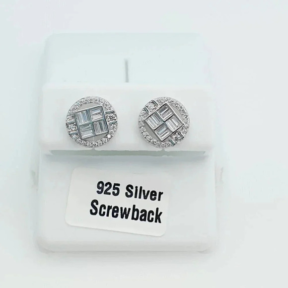 925 Sterling Silver Cubic Zirconia Earrings, U19254788 - Picture 11 of 11